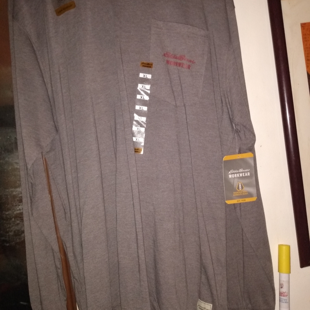 Wolverine and Eddie Bauer work Shirts XL and 2XL New With Tags